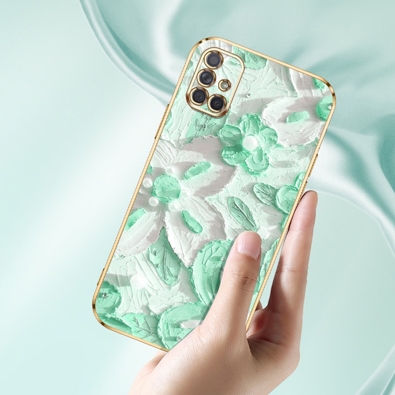 Ốp Điện Thoại Silicone Chống Va Đập In Hình Tranh Sơn Dầu Cho Samsung Galaxy M51 M31 M11 A71 A51 A31 A11 4G