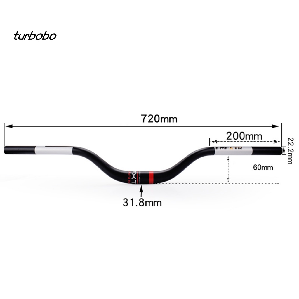 Turbobobo Thanh Nâng Tay Lái Xe Đạp Bằng Hợp Kim Nhôm Chống Mài Mòn