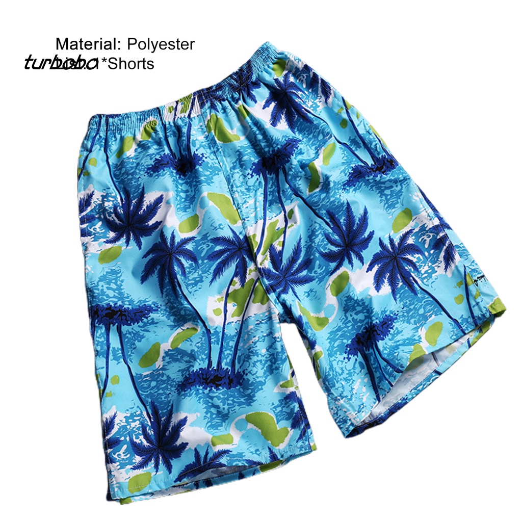 Quần Short Đi Biển Lưng Thun Ống Rộng In Họa Tiết Hoa Nhiều Màu Sắc Thời Trang Mùa Hè