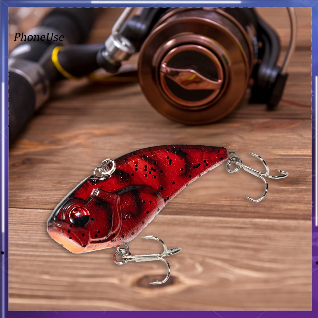 Mồi Câu Cá Giả Bằng PU 16g 61mm Có Móc Kép