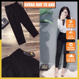 Quần baggi công sở ống bằng