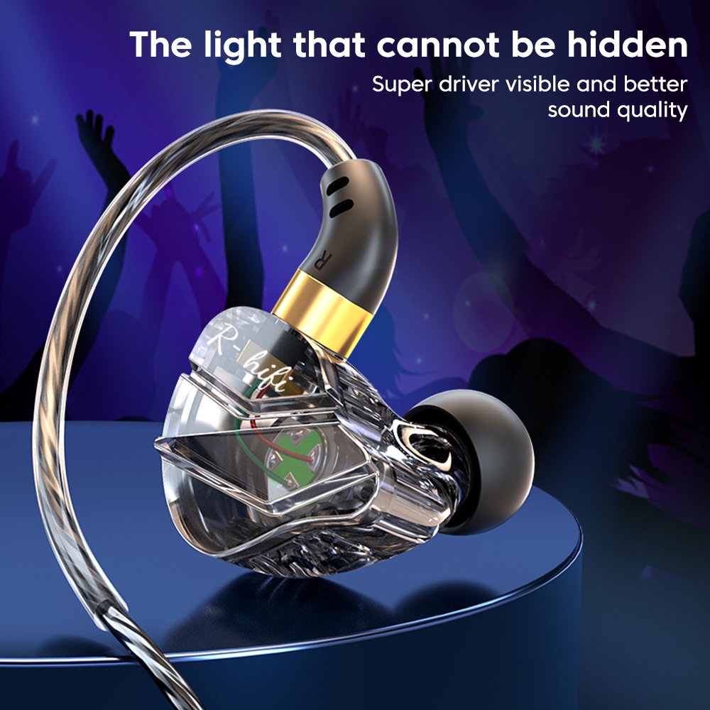 Tai Nghe Nhét Tai Jack 3.5mm Âm Thanh Sống Động