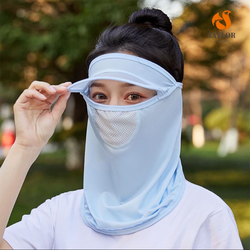 TAYLOR1 Mũ Chống Tia UV Bảo Vệ Toàn Bộ Khuôn Mặt Dành Cho Nữ