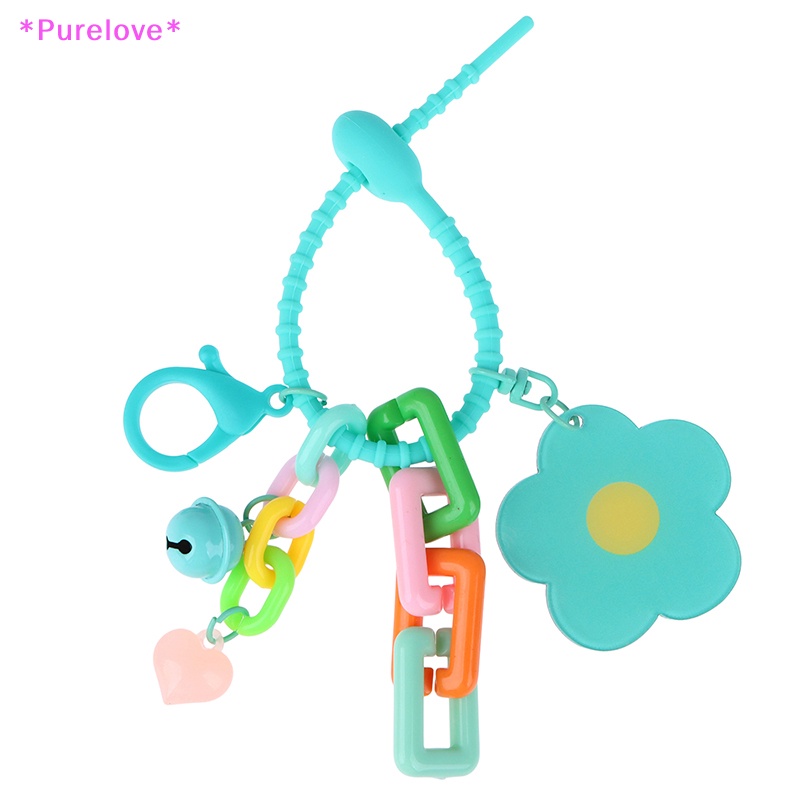 Móc Khóa Điện Thoại / Chìa Khóa Hình Đám Mây / Bông Hoa Nhiều Màu Xinh Xắn Mới