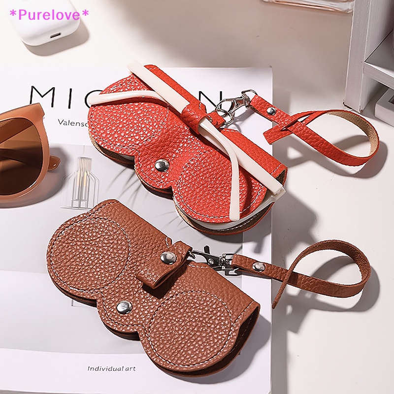 1 Túi Da PU Đựng Mắt Kính Sáng Tạo Tiện Dụng Mới