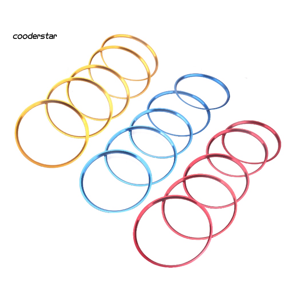 Set 5 Ốp Vòng Nhẫn Gắn Lỗ Thông Gió Máy Điều Hòa Cho A / B Class CLA GLA180 200 220 250 260