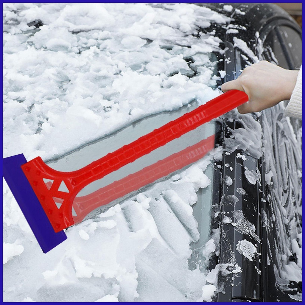 Dụng Cụ Cạo Tuyết Chống Trầy Xước Bền Bỉ Với Tay Cầm Dài Chống Trượt