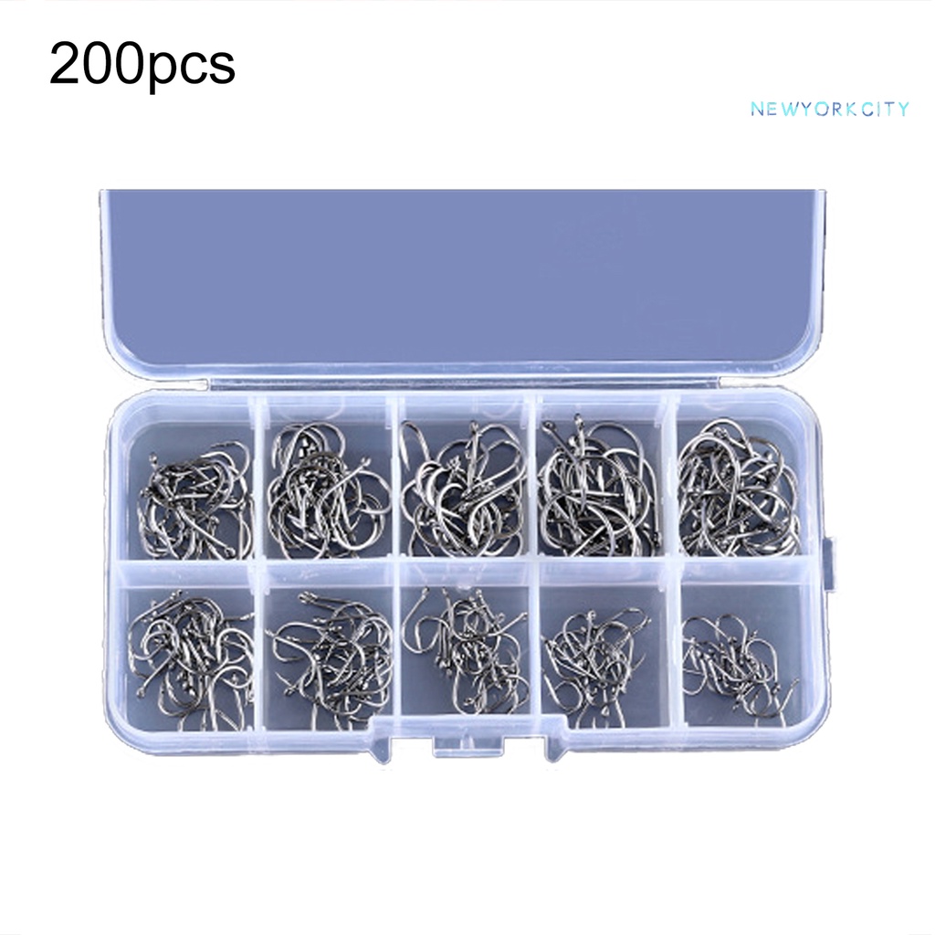 Hộp Móc Câu Cá NY-1 Bằng Kim Loại Sắc Bén Chống Rỉ