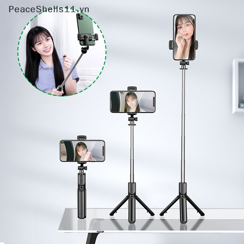 Gậy Tự Sướng Bluetooth Không Dây Có Chân Tripod Ngang