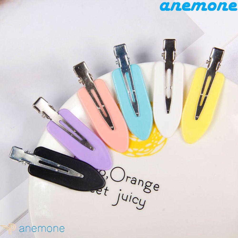 ANEMONE Bộ Kẹp Tóc Nhựa Resin Không Để Lại Dấu Vết Dễ Thương Dùng Làm Quà Tặng Cho Bé Diy