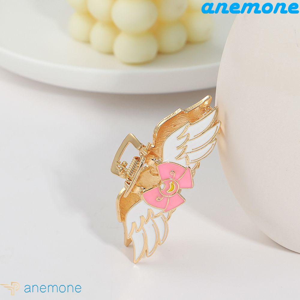 ANEMONE Kẹp Tóc Đuôi Ngựa Hình Thủy Thủ Mặt Trăng Ngọt Ngào Thanh Lịch Cho Nữ Giá Đỡ
