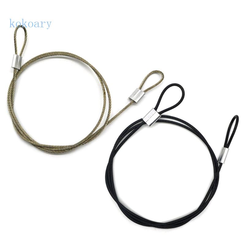 Dây Đeo Cổ Tay An Toàn Bằng Thép Không Gỉ 60cm Cho Máy Ảnh Mới