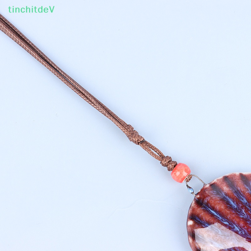 [TinchitdeV] Vòng cổ Mặt Hình Vỏ Sò Bằng Gốm Nhiều Màu Cho Nữ [Mới]