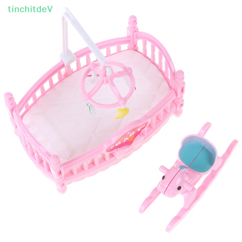 [TinchitdeV] Giường Ngủ Cho Búp Bê Trojan horse Mini Trang Trí Phong Cảnh [Mới]