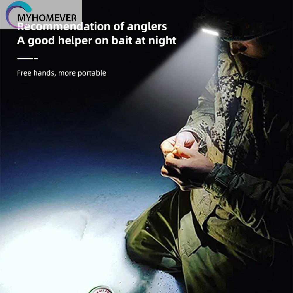 Đèn LED Đeo Đầu Cảm Biến Sóng XPE 400LM 1400mAh IPX4 Chống Thấm Nước Sạc USB Loại C