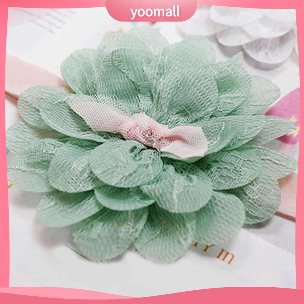 Băng Đô Ren Hoa Co Giãn Xinh Xắn Cho Bé Gái