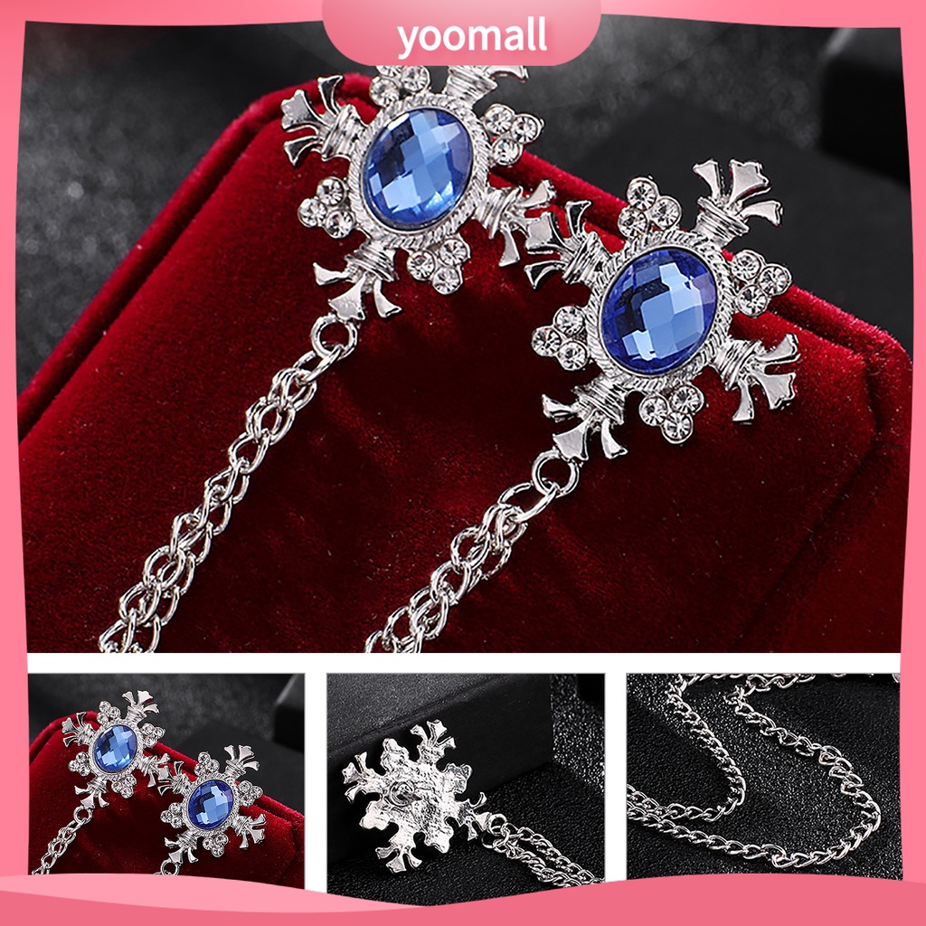 Ghim Cài Áo Đính Đá Phối Dây Xích Tua Rua Dễ Phối Đồ Thời Trang Dự Tiệc Cho Nam Và Nữ