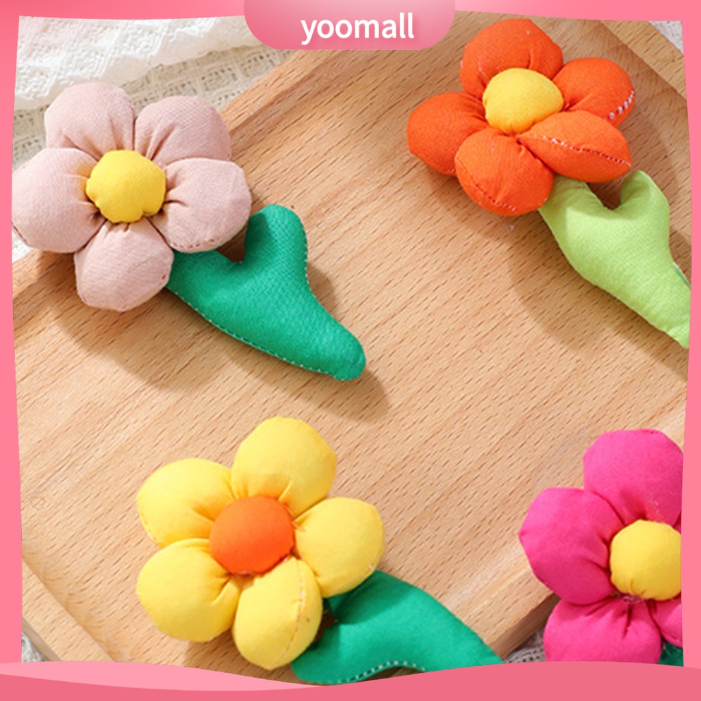 Kẹp Tóc Vải Siêu Mềm Đa Năng Dùng Làm Quà Tặng Sinh Nhật / Trang Trí Túi Xách