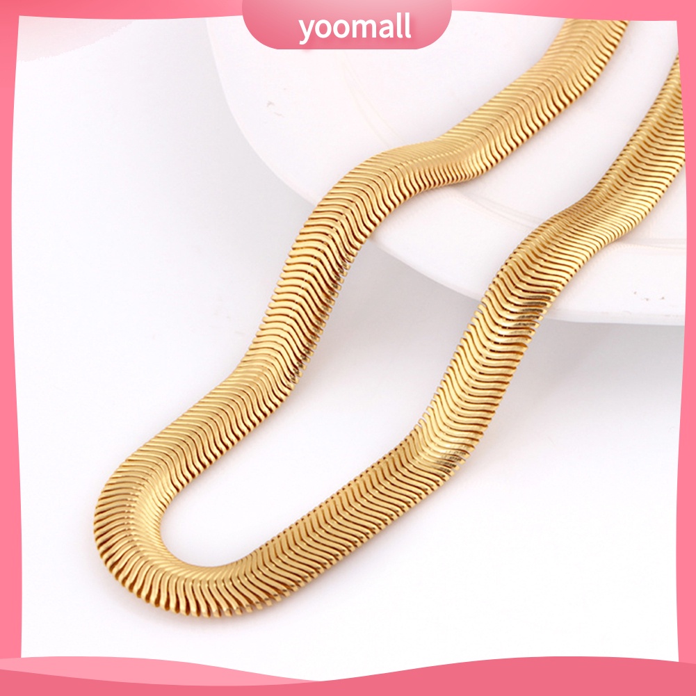 Vòng cổ Dạng Rắn Bằng Đồng Thời Trang Punk Hip Hop Kpop Rapper Cho Nam Và Nữ