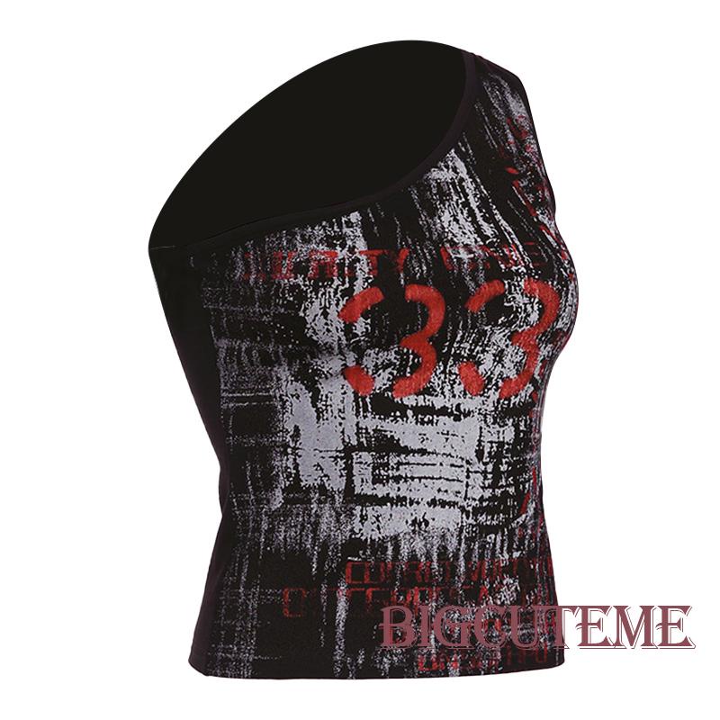 Áo Tank Top Không Tay In Chữ Thời Trang Mùa Hè Dành Cho Nữ