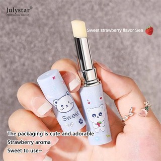 Son dưỡng môi gấu dễ thương dưỡng ẩm lâu trôi son môi julystar