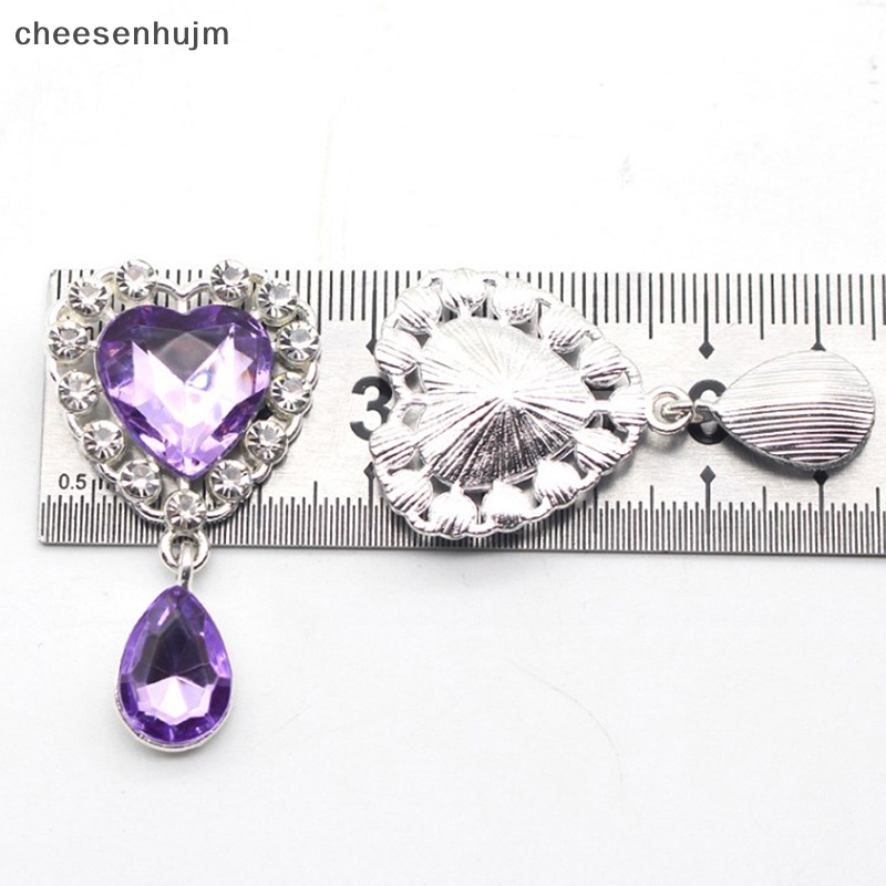 Ghim Cài Áo Kim Loại Hình Trái Tim 25X45MM