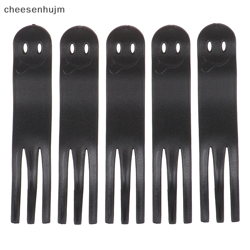 Set 10 Nĩa Ăn Trái Cây Mini Bằng Nhựa Đơn Giản Cho Bé