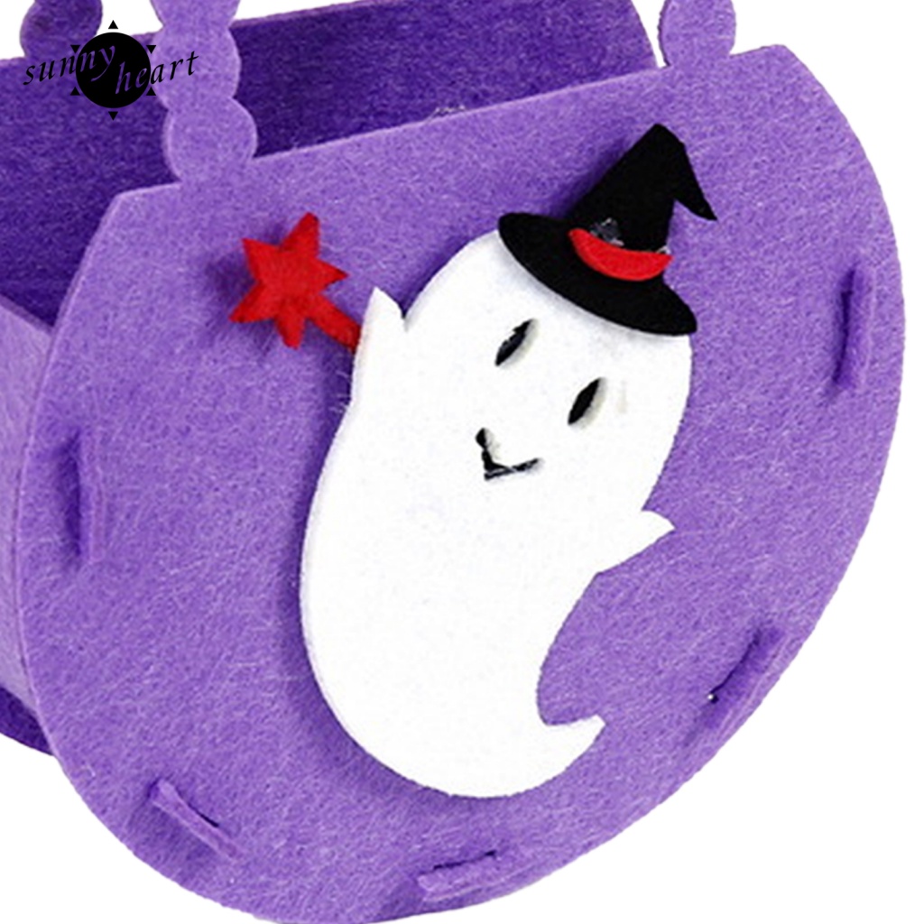 Sunnyheart Túi Đựng Kẹo Halloween rất chuyển động không chỉ có thể được sử dụng như một cái túi kẹo Halloween mà còn có thể được sử dụng như một túi điều trị Halloween...
