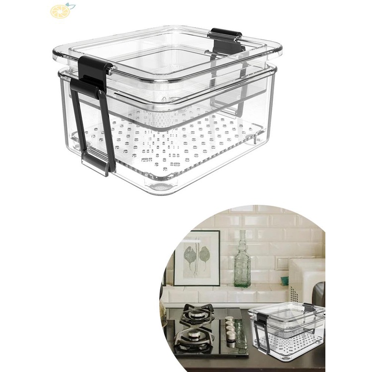 【VARSTR】Tofu Press Desktop Dishwasher Elastic Design High Transparency Kitchen