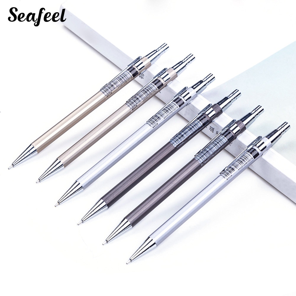 Bút Chì Bấm Kim Loại 0.5 / 0.7mm Cho Bé