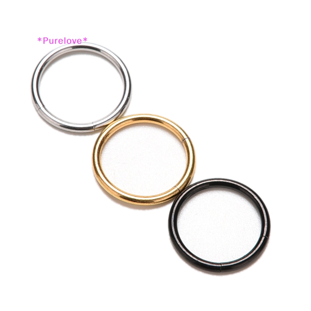 1 Chiếc Khuyên Mũi / Môi Bằng Titan Thiết Kế Cá Tính Thời Trang Mới