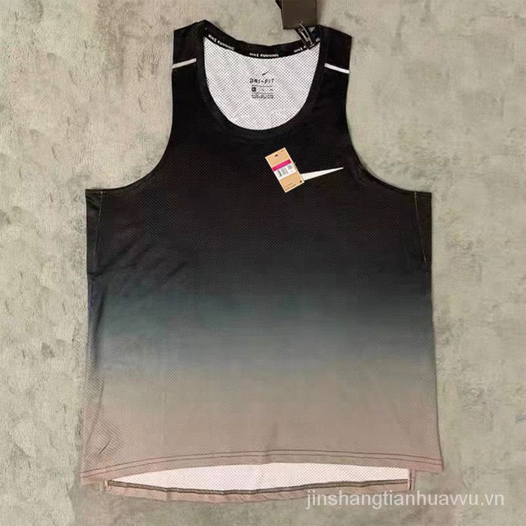 Áo Ba Lỗ Thể Thao Chạy Bộ Nhanh Khô In Hoa Hướng Dương Thời Trang Mùa Hè Cho Học Sinh