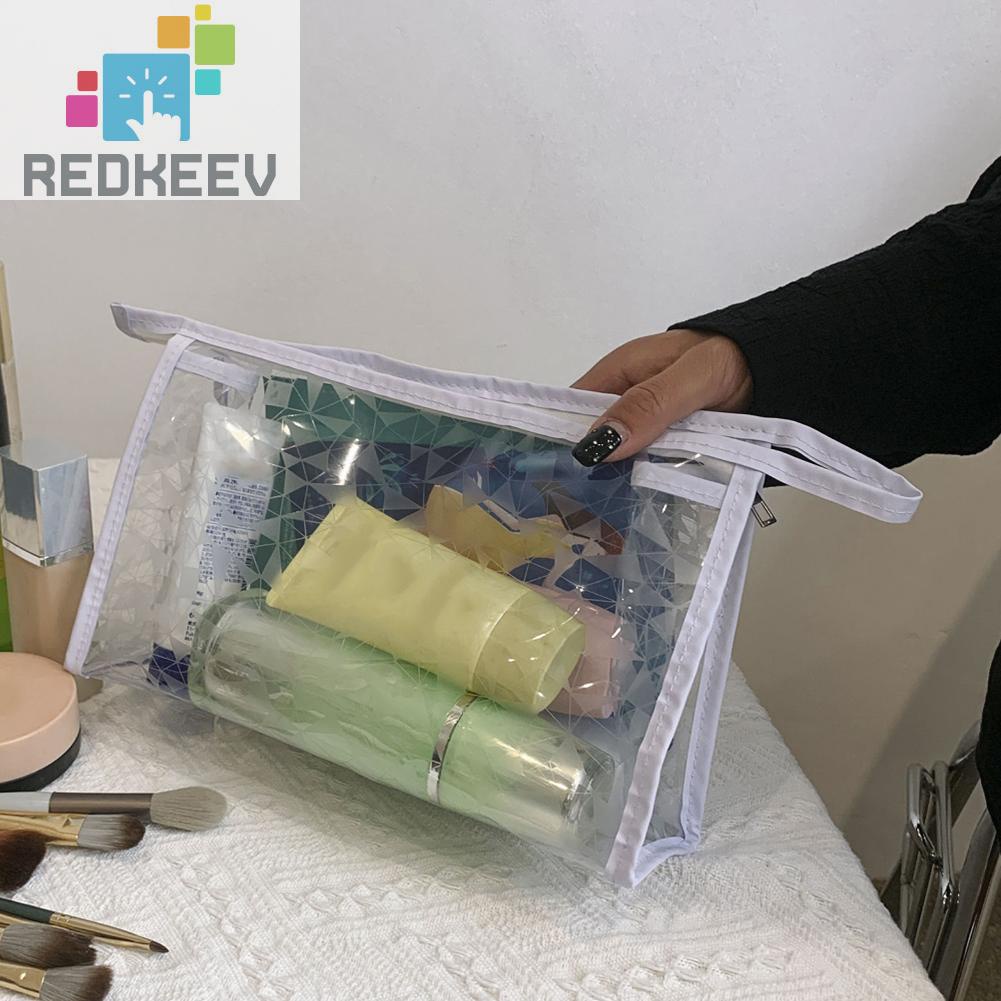 Túi Đựng Tiền Xu Bằng PVC Trong Suốt Sức Chứa Lớn Tiện Dụng