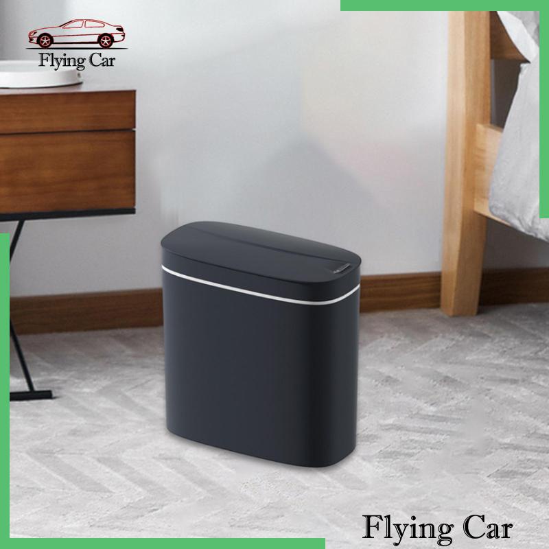 Thùng Rác Cảm Ứng Thông Minh Tự Động 14L Tiết Kiệm Không Gian Cho Góc Nhà Vệ Sinh