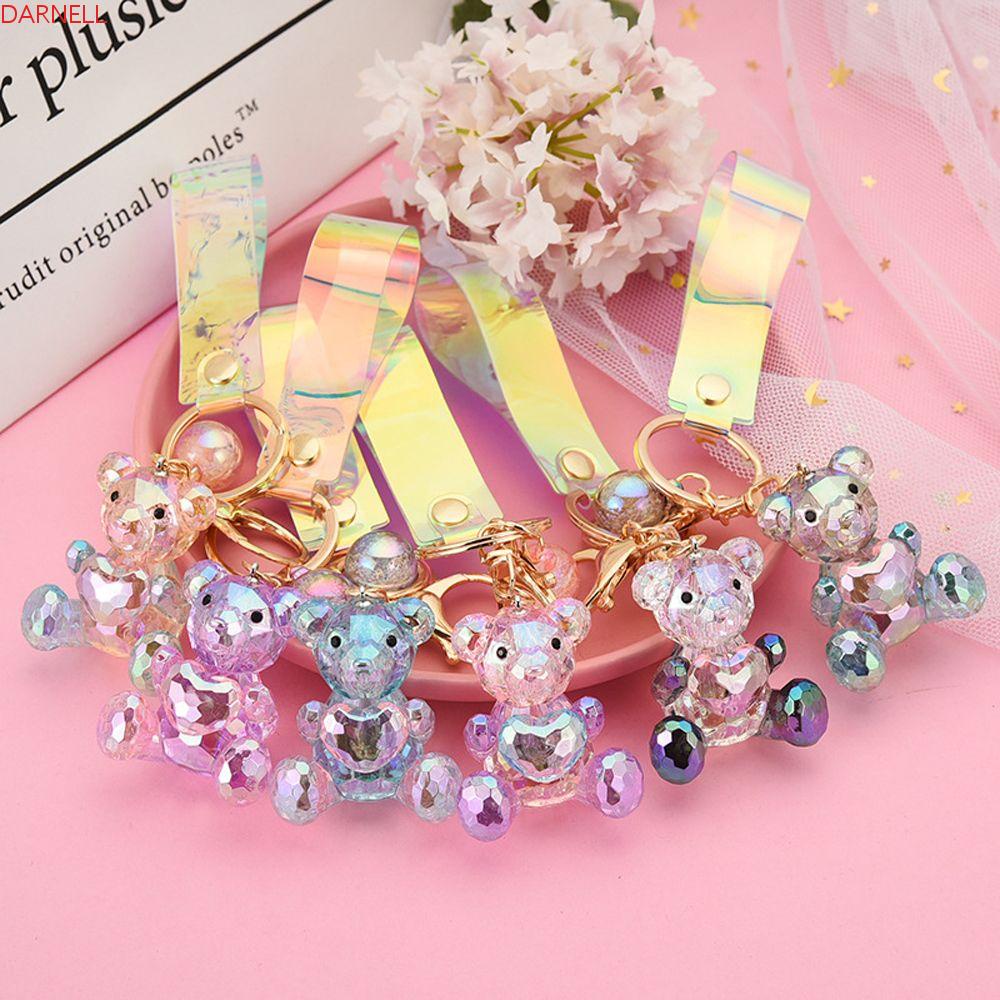 Móc Chìa Khóa Bằng Acrylic Họa Tiết Hoạt Hình Dễ Thương