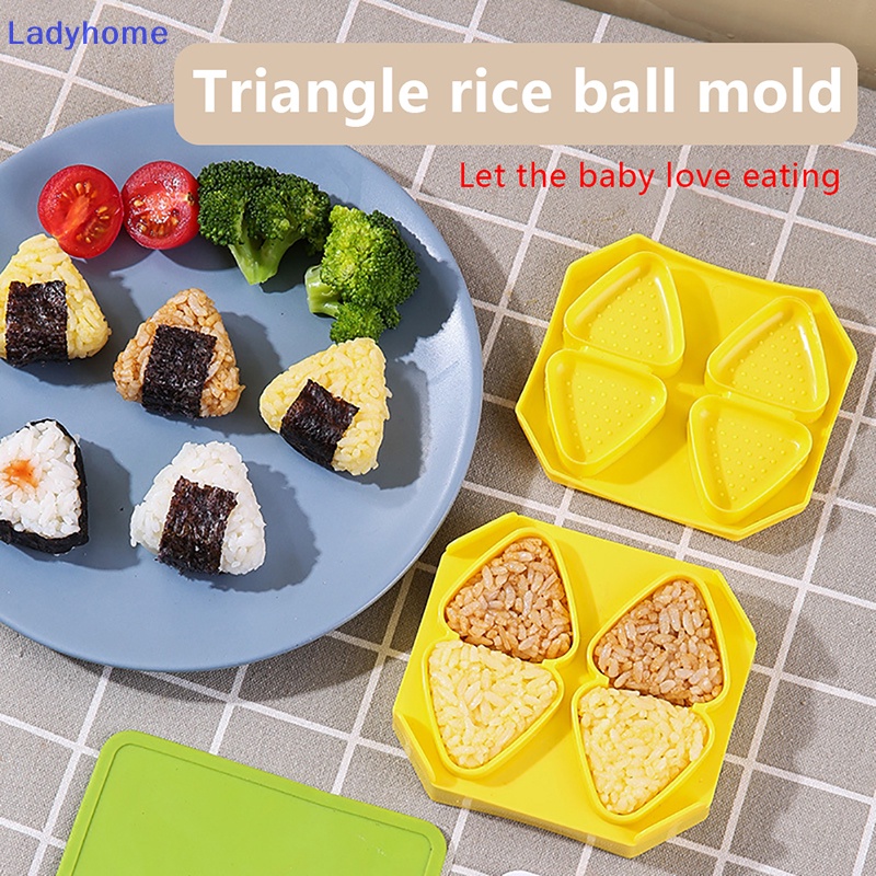 1 Set Khuôn Làm Cơm Nắm / Sushi Tiện Lợi