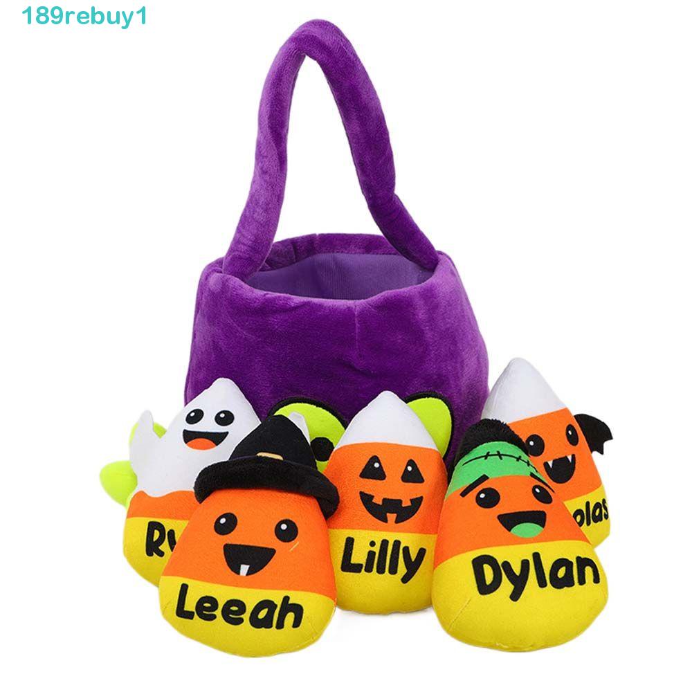 Đồ chơi nhồi bông Hình Quả Bí Ngô / Dơi Mềm Mại Trang Trí Nhà Cửa REBUY1