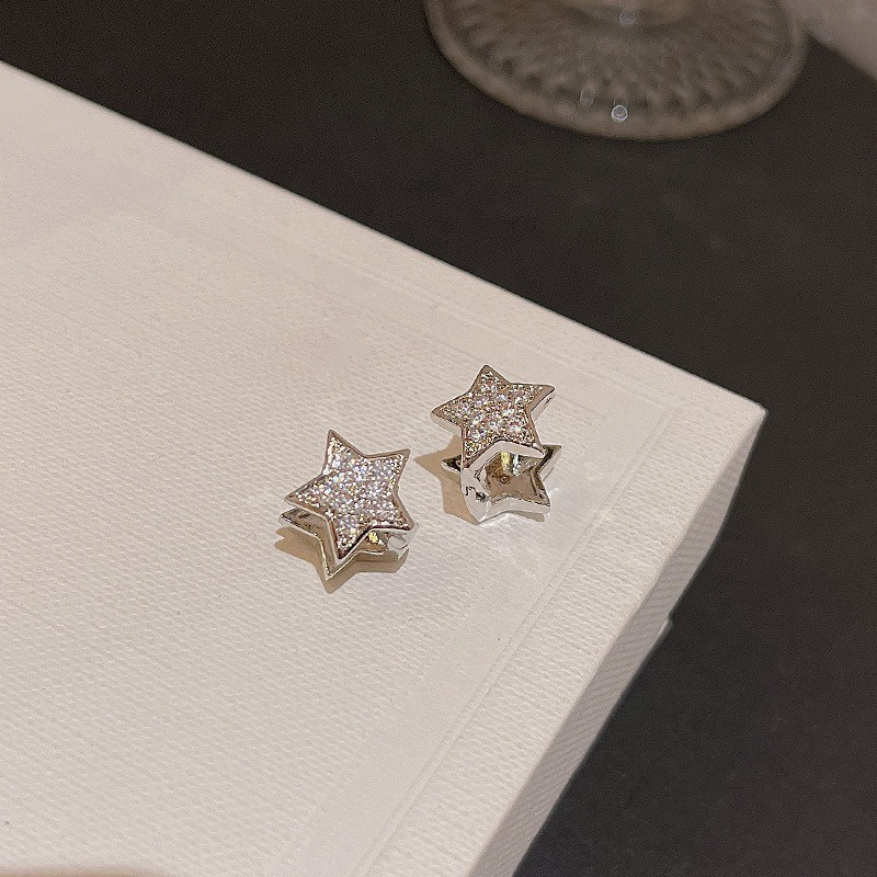 Bông Tai Ngôi Sao Lấp Lánh Thời Trang Dành Cho Nữ