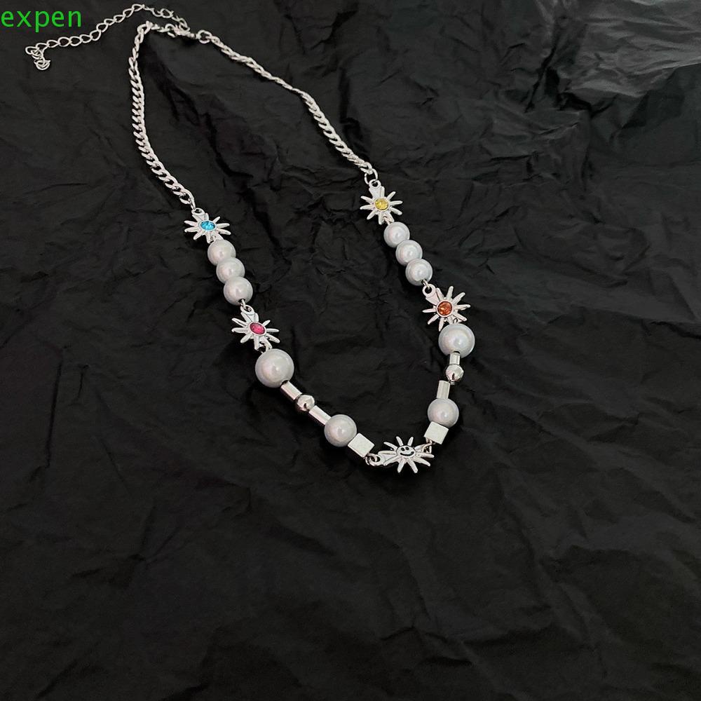 EXPEN Vòng cổ Mặt Nhện Và Hoa Hướng Dương