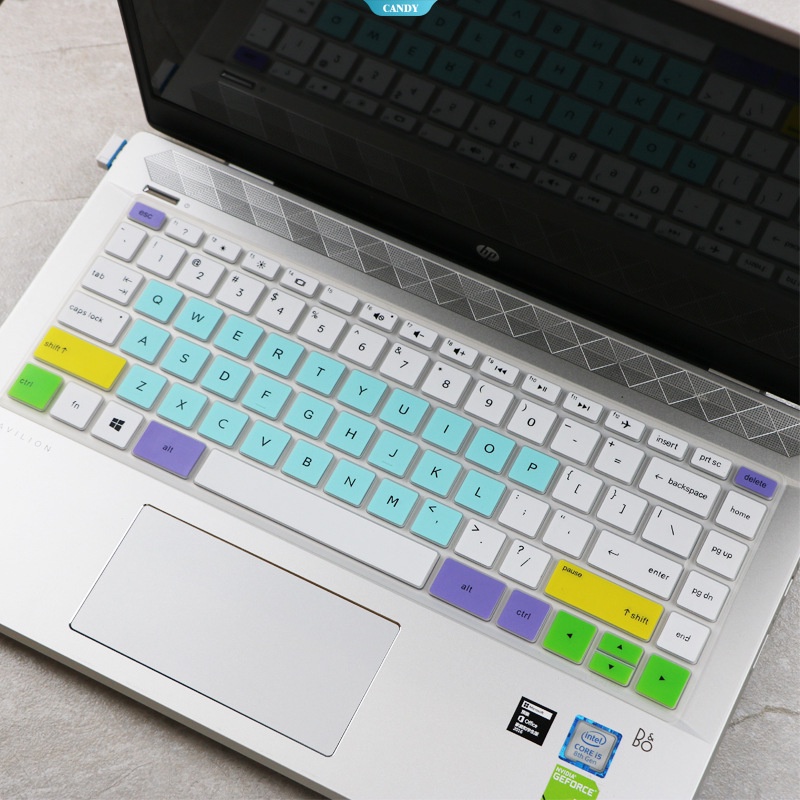 Tấm Lót Bảo Vệ Bàn Phím Máy Tính 14Inch Dành Cho HP Pavilion 14 Series Notebook Skin 14q-cs0001TX I5-8250U 14-ce307 14-bs