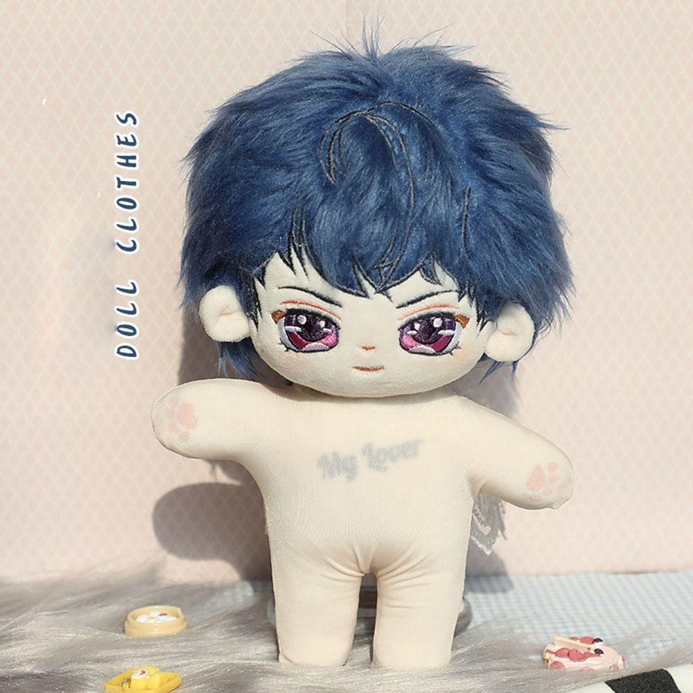 Áo Bọc Co Giãn Cho Búp Bê 20cm Bằng Vải Cotton Màu Cầu Vồng Mới