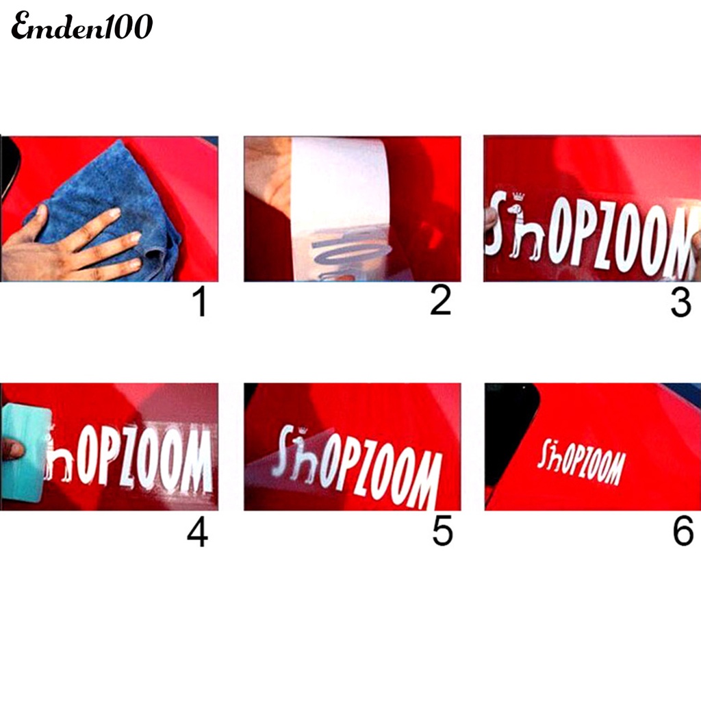 Sticker Dán Trang Trí Xe Hơi Xe Tải Dễ Sử Dụng