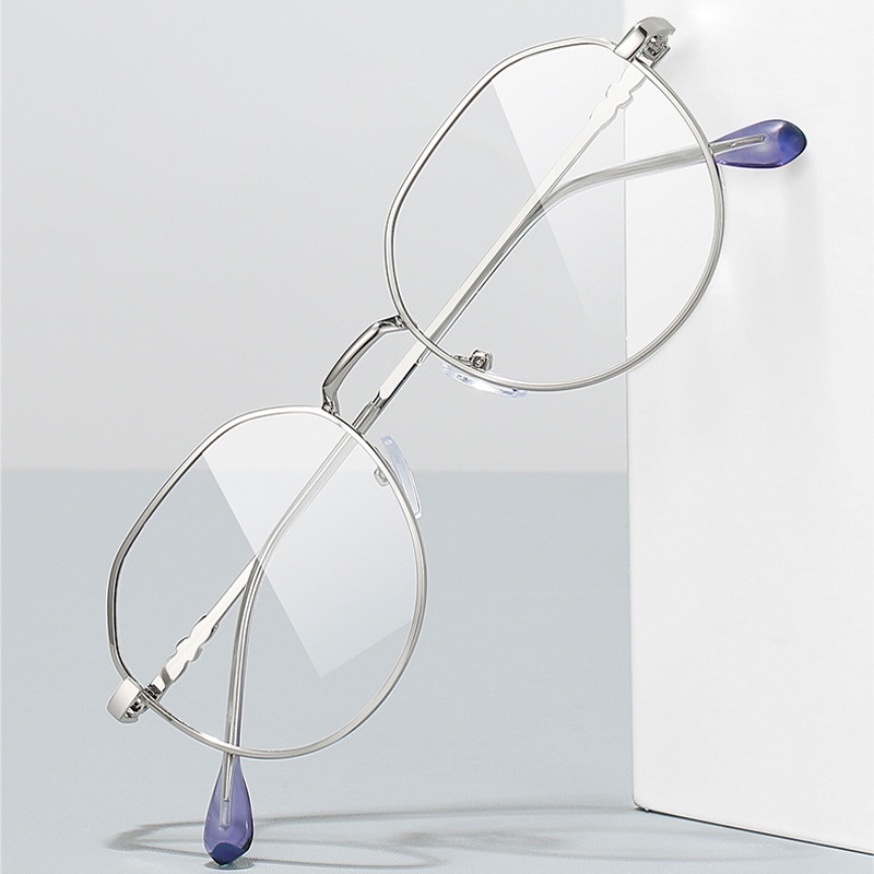 VIENDO Kính Gọng Kim Loại Chống Tia UV400 TR90 Chống Bức Xạ Chống Ánh Sáng Xanh Thời Trang Kính Đổi Màu Khi Ra Nắng Cho Nam Và Nữ(Có Thể Cắt Cận Thị Ống Kính)