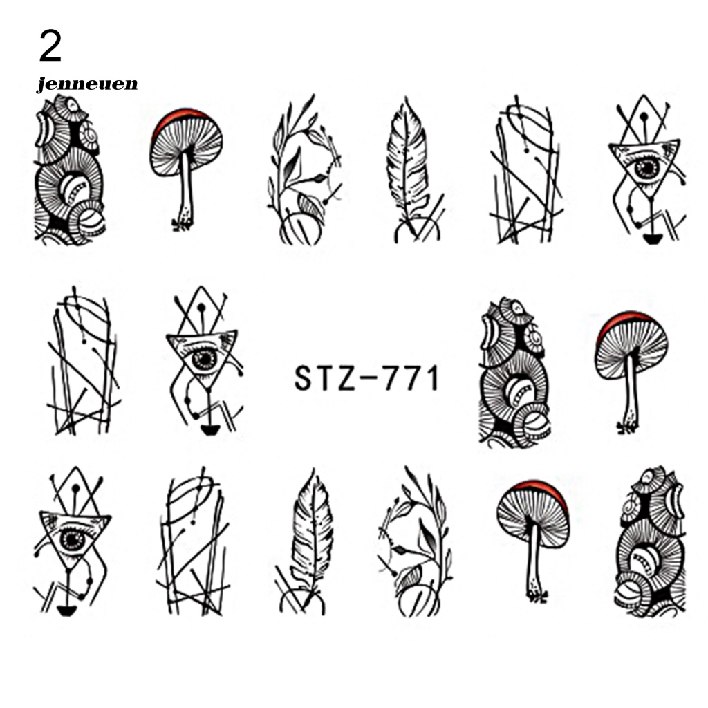 Miếng Dán Trang Trí Móng Tay An Toàn Màu Đen Thời Trang Dành Cho Salon