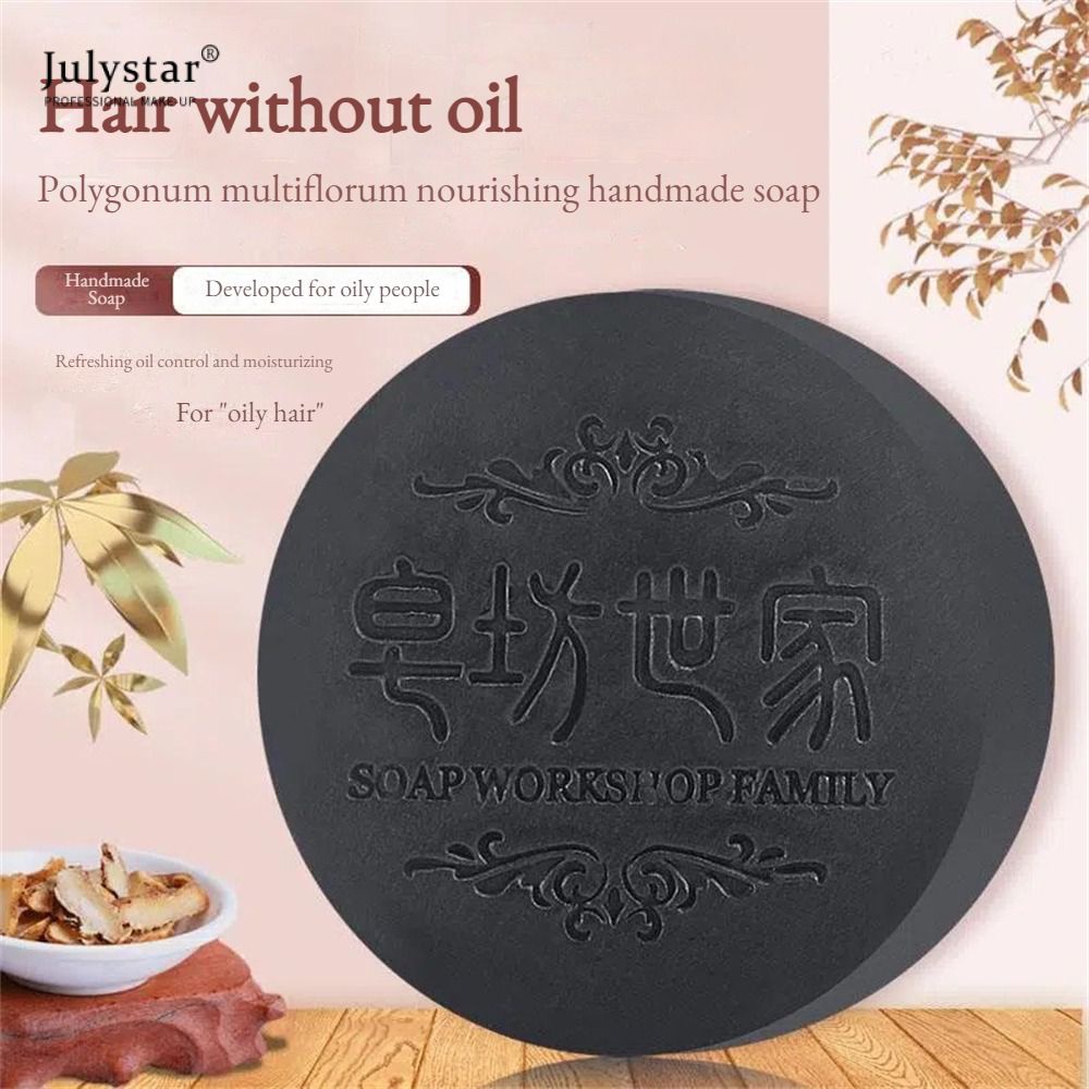 Polygonum Multiflorum Xà Phòng Handmade Tinh Dầu Xà Phòng Dầu Gội Xà Phòng Dầu Gội Xà Phòng Chi Xà Phòng Dầu Gội Dưỡng Tóc Xà Phòng JULYSTAR