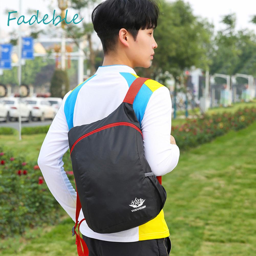 Ba Lô Du Lịch / Cắm Trại / Tập Gym Chất Liệu Vải Nylon Có Thể Gấp Gọn