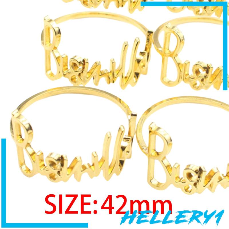 Bộ Vòng Giữ Khăn Ăn Bằng Kim Loại Có Thể Tái Sử Dụng Cho Tiệc Halloween