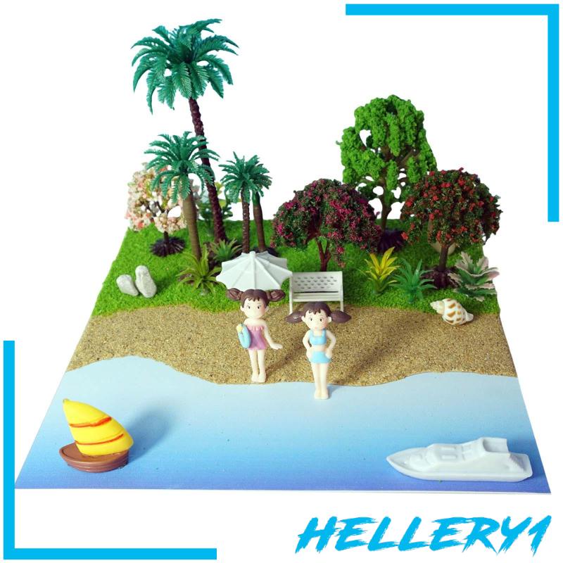 Cân Phong Cảnh Bãi Biển Mùa Hè Trang Trí Tưởng Tượng