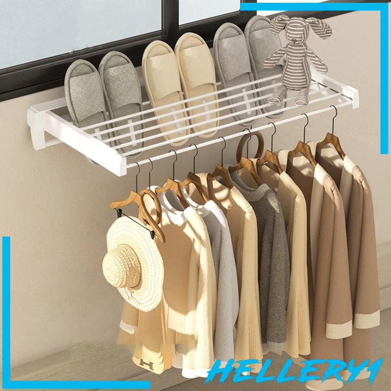 Móc Treo Quần Áo Gắn Tường Có Thể Gập Lại Tiết Kiệm Không Gian Dễ Lắp Đặt