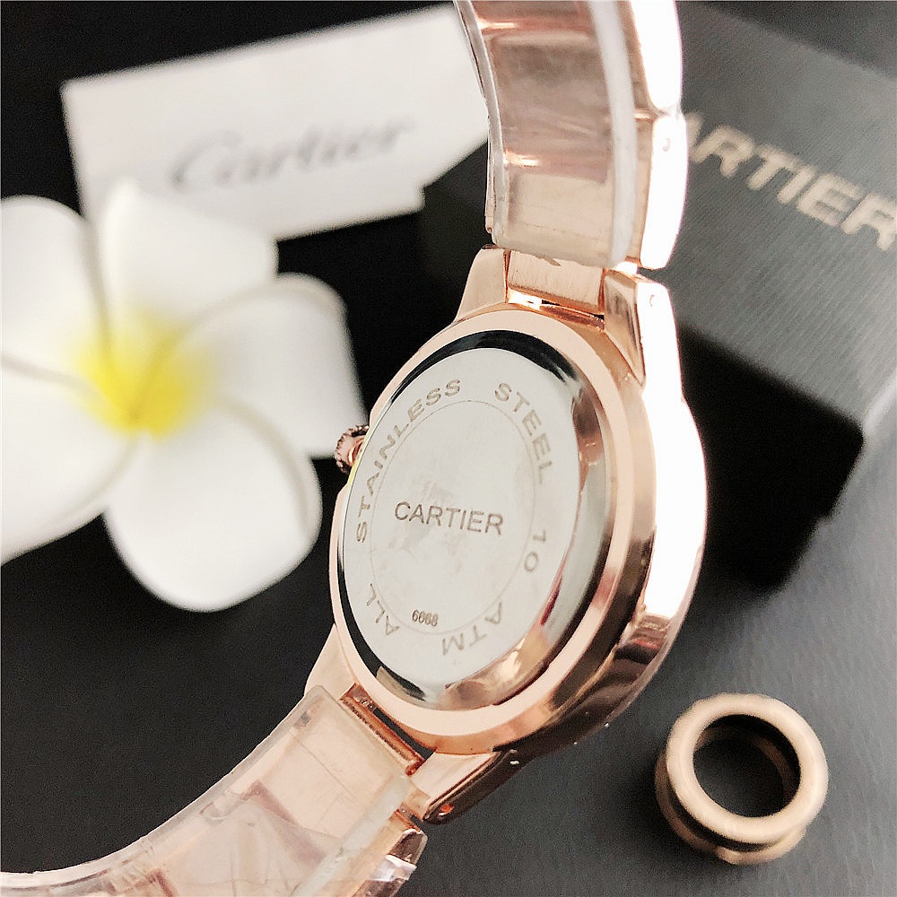 Đồng Hồ Quartz Nữ Hiển Thị Ngày Dây Thép Thời Trang